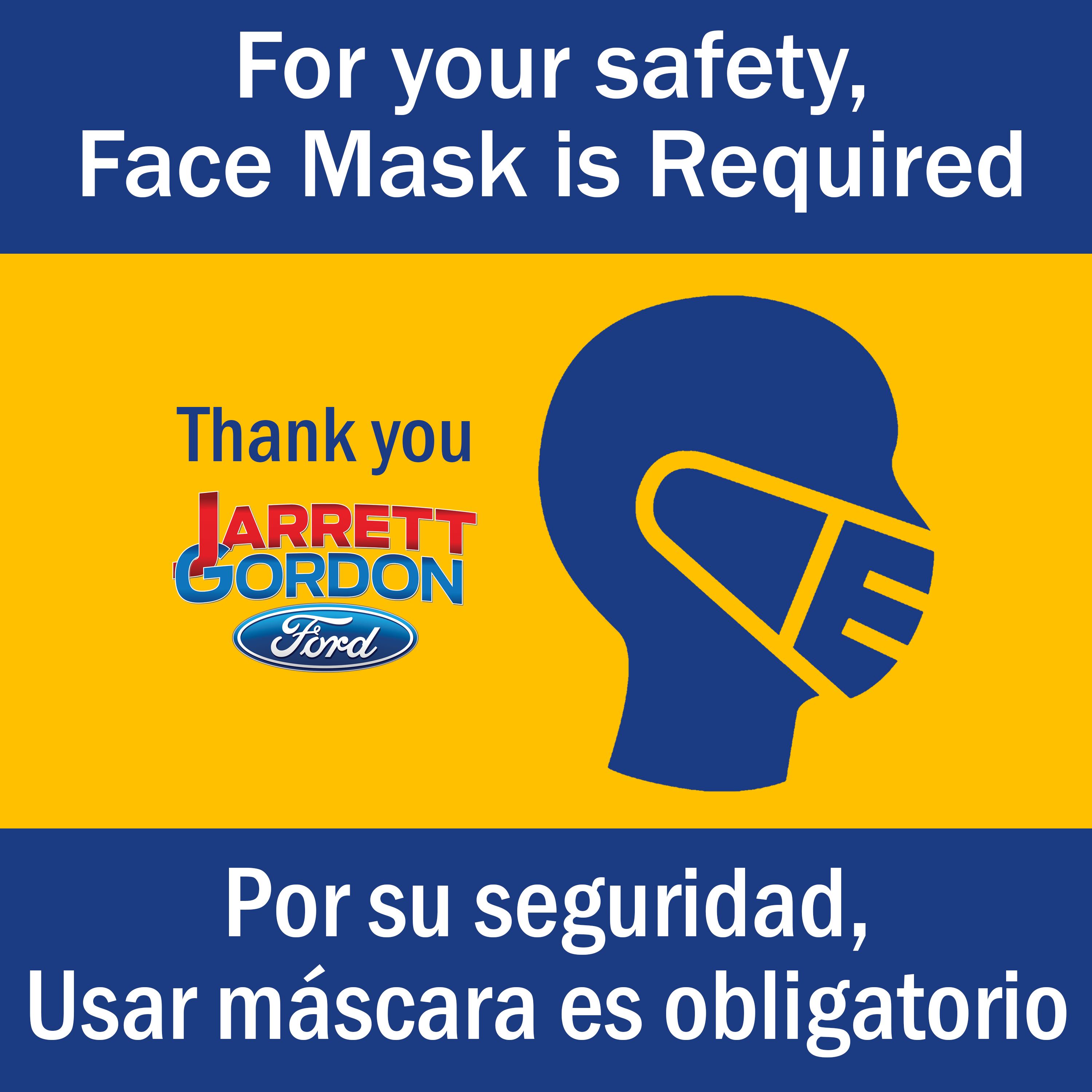Safety Signage Jarrett #ydealinc.com #ydealinc #ydeal